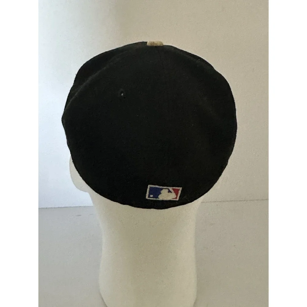 LA RARE 1988 World Series Black Tan Fitted Hat7 1/4 Cooperstown Collection